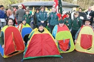 Photo 10 from the 2012 Windlesham Boxing Day Pram Race