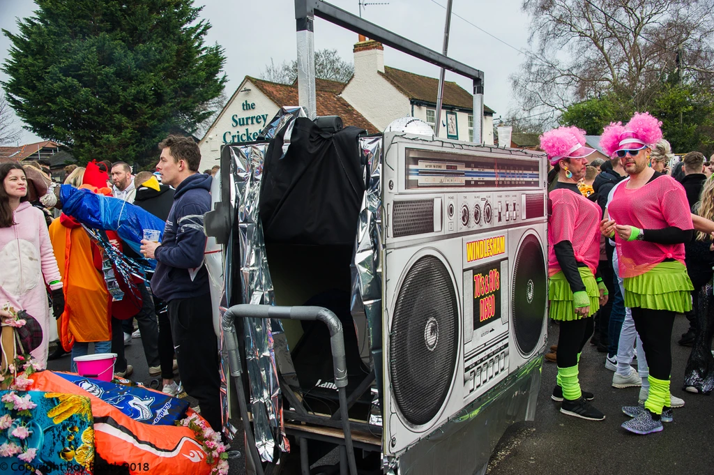 Photo 19 from the 2018 Windlesham Boxing Day Pram Race