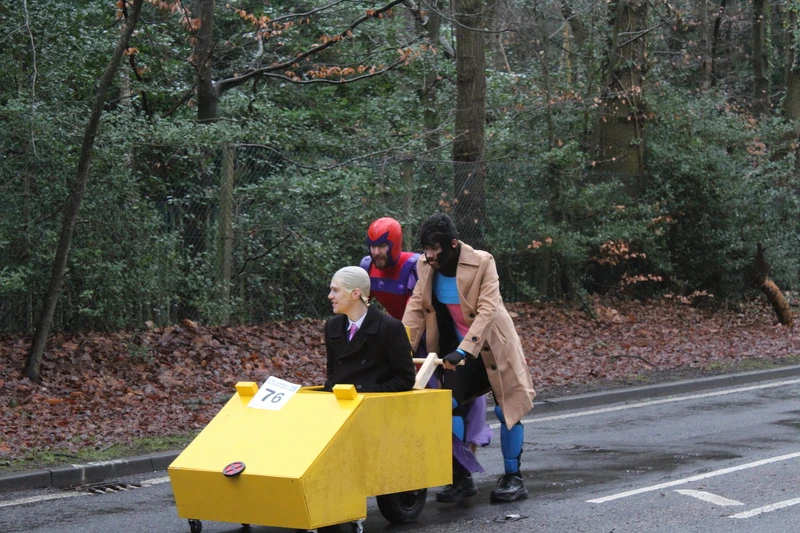 Photo 17 from the 2019 Windlesham Boxing Day Pram Race