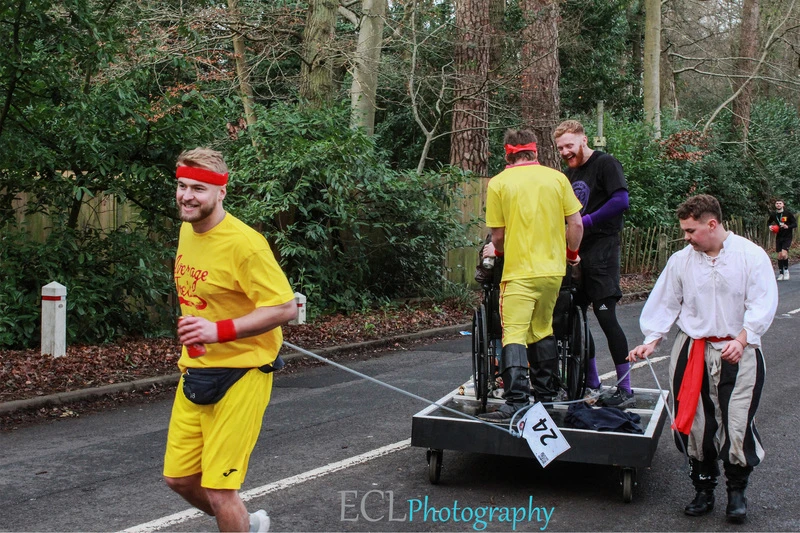 Photo 7 from the 2023 Windlesham Boxing Day Pram Race