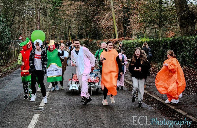 Photo 12 from the 2023 Windlesham Boxing Day Pram Race