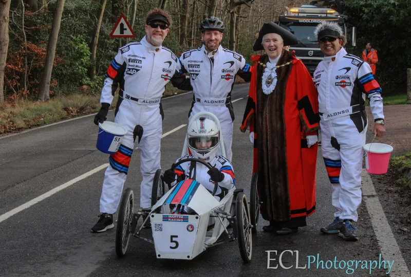 Photo 16 from the 2023 Windlesham Boxing Day Pram Race