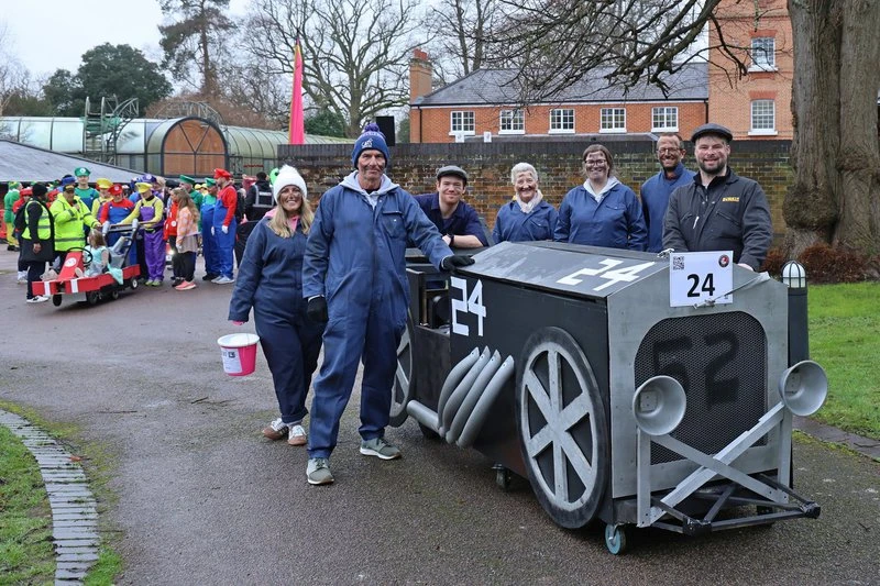 Photo 5 from the 2024 Windlesham Boxing Day Pram Race