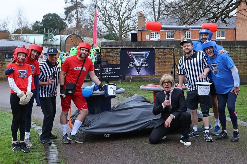 Photo 7 from the 2024 Windlesham Boxing Day Pram Race
