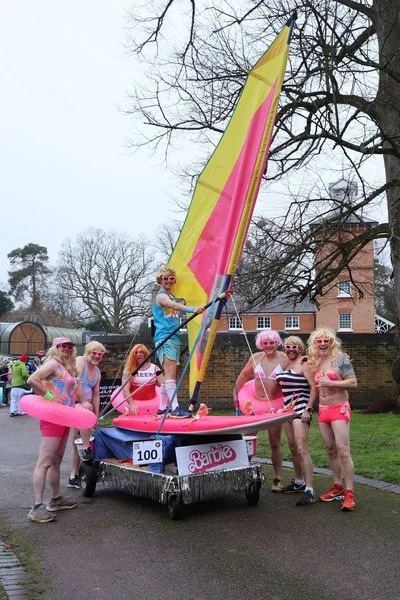 Photo 11 from the 2024 Windlesham Boxing Day Pram Race