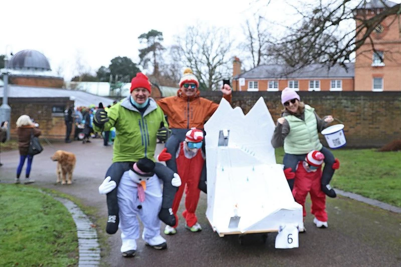 Photo 12 from the 2024 Windlesham Boxing Day Pram Race