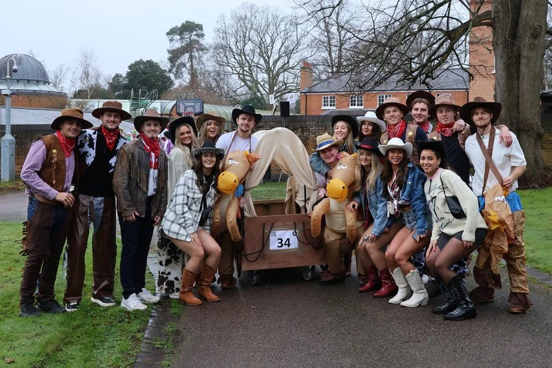 Photo 15 from the 2024 Windlesham Boxing Day Pram Race