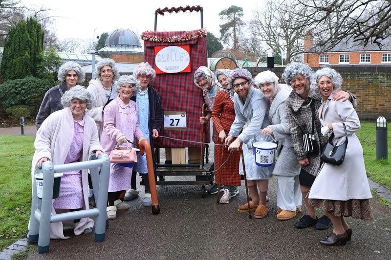 Photo 18 from the 2024 Windlesham Boxing Day Pram Race