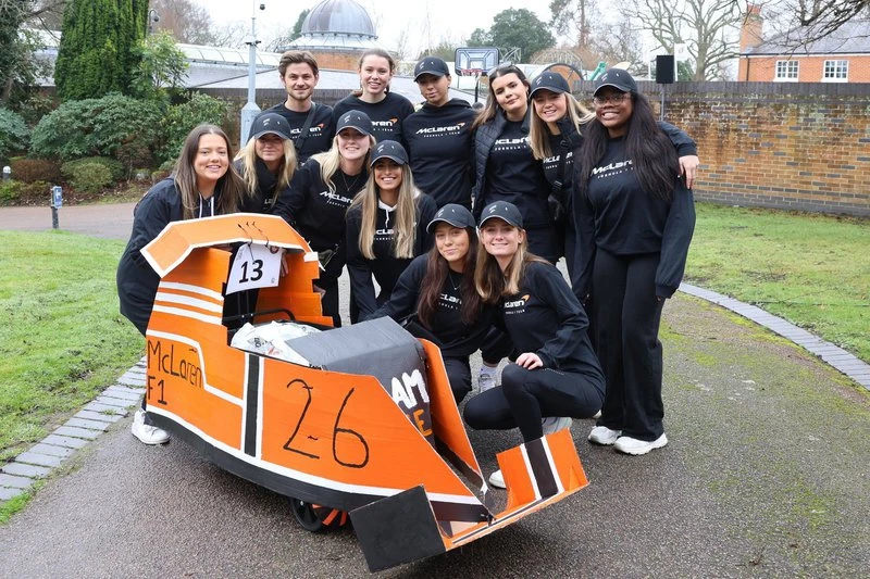Photo 19 from the 2024 Windlesham Boxing Day Pram Race