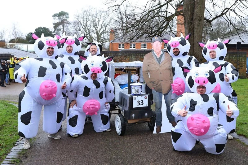 Photo 23 from the 2024 Windlesham Boxing Day Pram Race