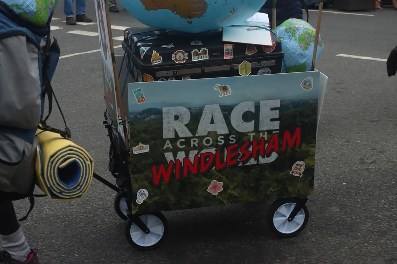 Photo 5 from the 2025 Windlesham Boxing Day Pram Race