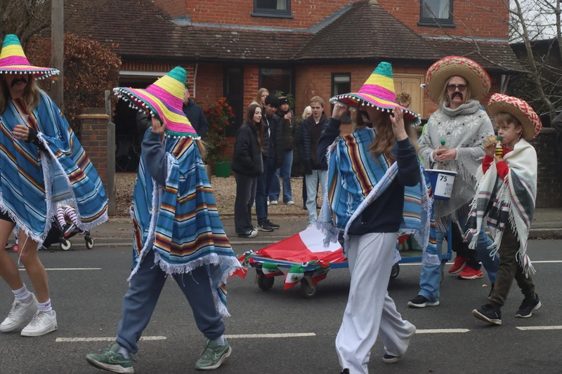 Photo 10 from the 2025 Windlesham Boxing Day Pram Race