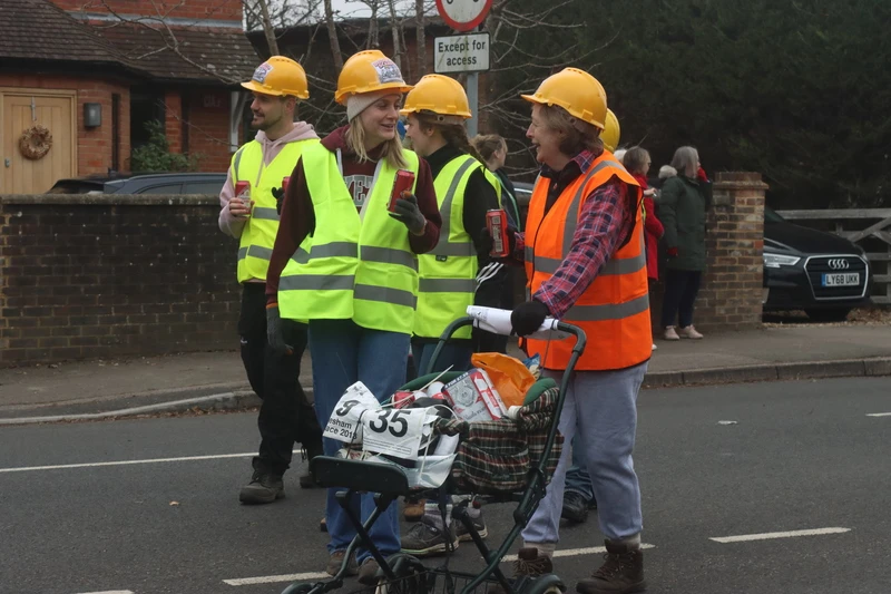 Photo 11 from the 2025 Windlesham Boxing Day Pram Race