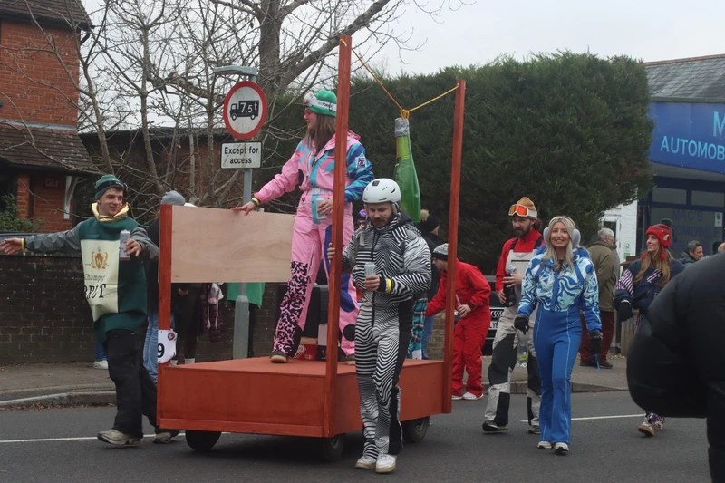Photo 12 from the 2025 Windlesham Boxing Day Pram Race