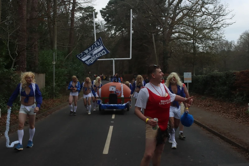 Photo 18 from the 2025 Windlesham Boxing Day Pram Race
